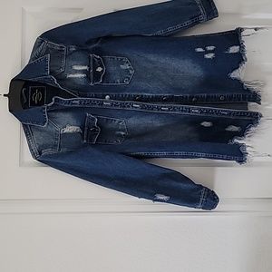 American Bazi denim jacket.